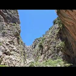 Vidéo-diaporama remontée des gorges d'Aradena