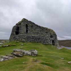 Best erhaltenster Broch, Schottlands (ca. 5000 Jahre alt)
