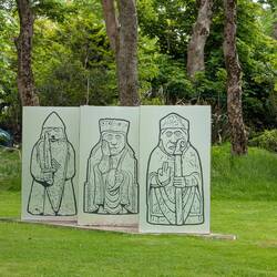 Lewis Chess Figuren können im Museum bestaunt werden