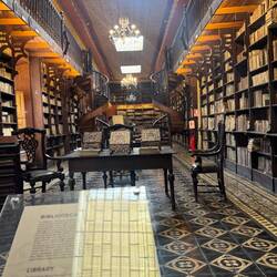 Monastery library. The smell is divine in this room.