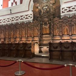 Monastery choir chairs