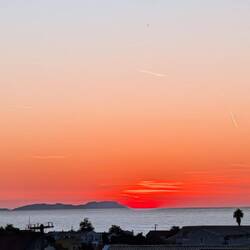Sundown, Sicht vom Hotel