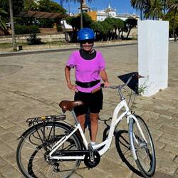 City bikes worked great for touring the parks and riverfront.