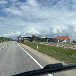 die alte Grenzstation