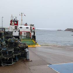 10 minute ferry from Fionnphort to Iona, can take 3 small vehicles