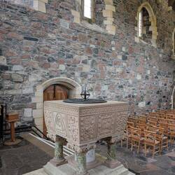 Baptismal font