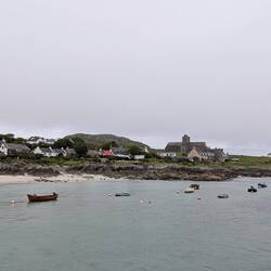 Abbey in the distance