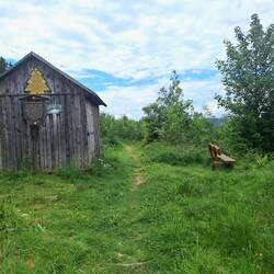 Urige Holzhütte am Zellerfelder Kunstgraben