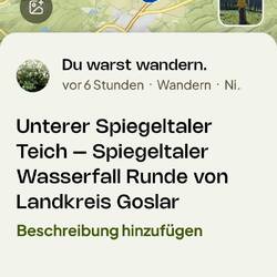 Dank Komoot und guter Beschilderung ist diese Runde bequem zu laufen