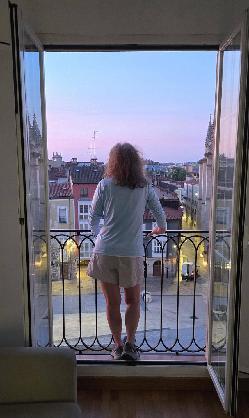 From apartment in Burgos