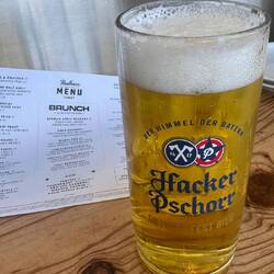 Bayrisches Bier in SFO