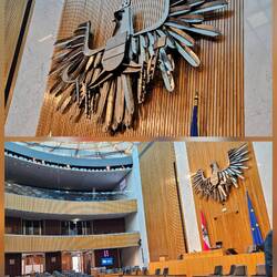 Plenarsaal, der Neueste Teil
