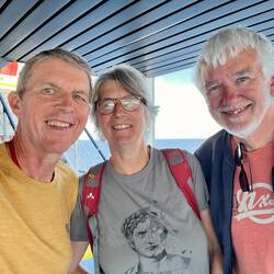 À discuter avec Marianne et Hans, on n'a pas trop trouvé le temps long
