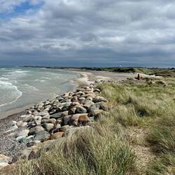 hier würde gemäss Google der Højen Leuchtturm stehen 🤪... weit und breit nichts