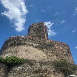 Teardrop shaped tower
