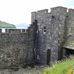 Burghof von innen durfte fotografiert werden