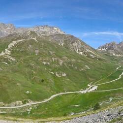 Panoramablick am Galibier