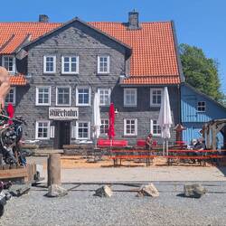 Bikertreff Auerhahn zu früh für eine Einkehr