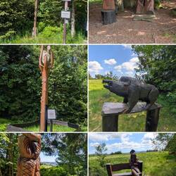 Stein und Skulpturenweg bei Schulenberg