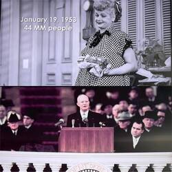 MORE people watched Lucy giving birth (44 million) than the Inauguration of Eisenhower (29 million)!