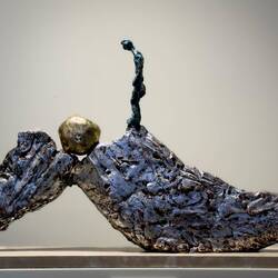 "Sisyphus & the Broken Moon" (from ancient mythology) by Cem Sağbil ... Kültürpark — Alsancak, İzmir