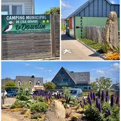 Camping Municipal auf der Île Grande