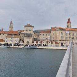 Bridge to Trogir old town