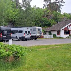 Unser erster Campingplatz in Norwegen