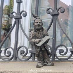 One time Mayor of Wroclaw