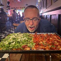 Random pizzeria was amazing!