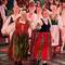 Back on board, the local people performed in the Princess theatre. What a good show.