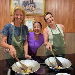 Tempeh braten (Meike und Heike)