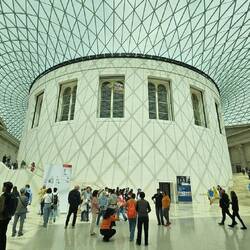 ...von Norman Foster entworfene Queen Elizabeth II Great Court