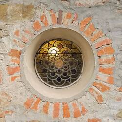 The exact same window in my accommodation courtyard