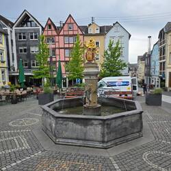 Es gibt sogar einen Brunnen