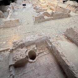 Roman ruins of an entire town