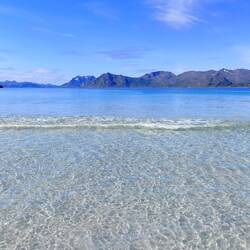 Rørvikstranda - Wassertemperatur ist immer noch grenzwertig