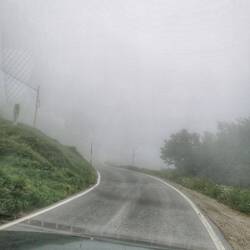 Nebel in den Bergen