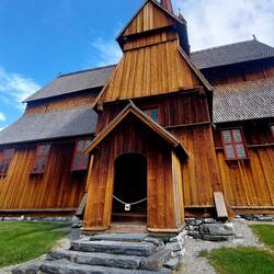 Due Stabkirche von Ringebu