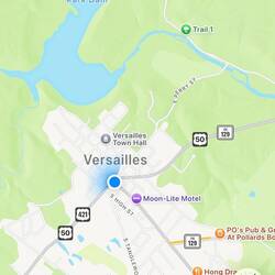 Auch durch Versailles sind wir gefahren