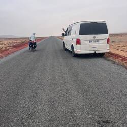 Als wir kein Wasser mehr haben bewahrheitet sich der bekannte Spruch: "The road provides"