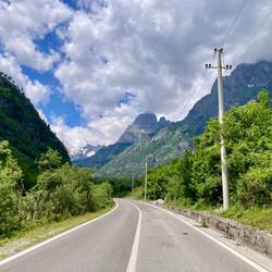 Ich fahre nach Valbona