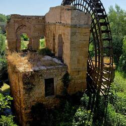 Water wheel on the Guadalquivir River