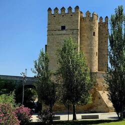 Tower at the end of the Roman Bridge