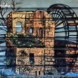 Mural of the water wherl