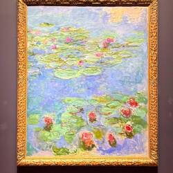 A post-Venice water lily painting I hadn't seen before