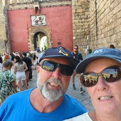 Outside Jewish Moore quarter gates