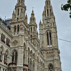 Blick noch mal aufs Rathaus heute keine Führung