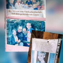 Die Prominenz war auch schon hier