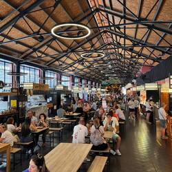 viele Versuchungen erwarten uns in der Markthalle am Kai